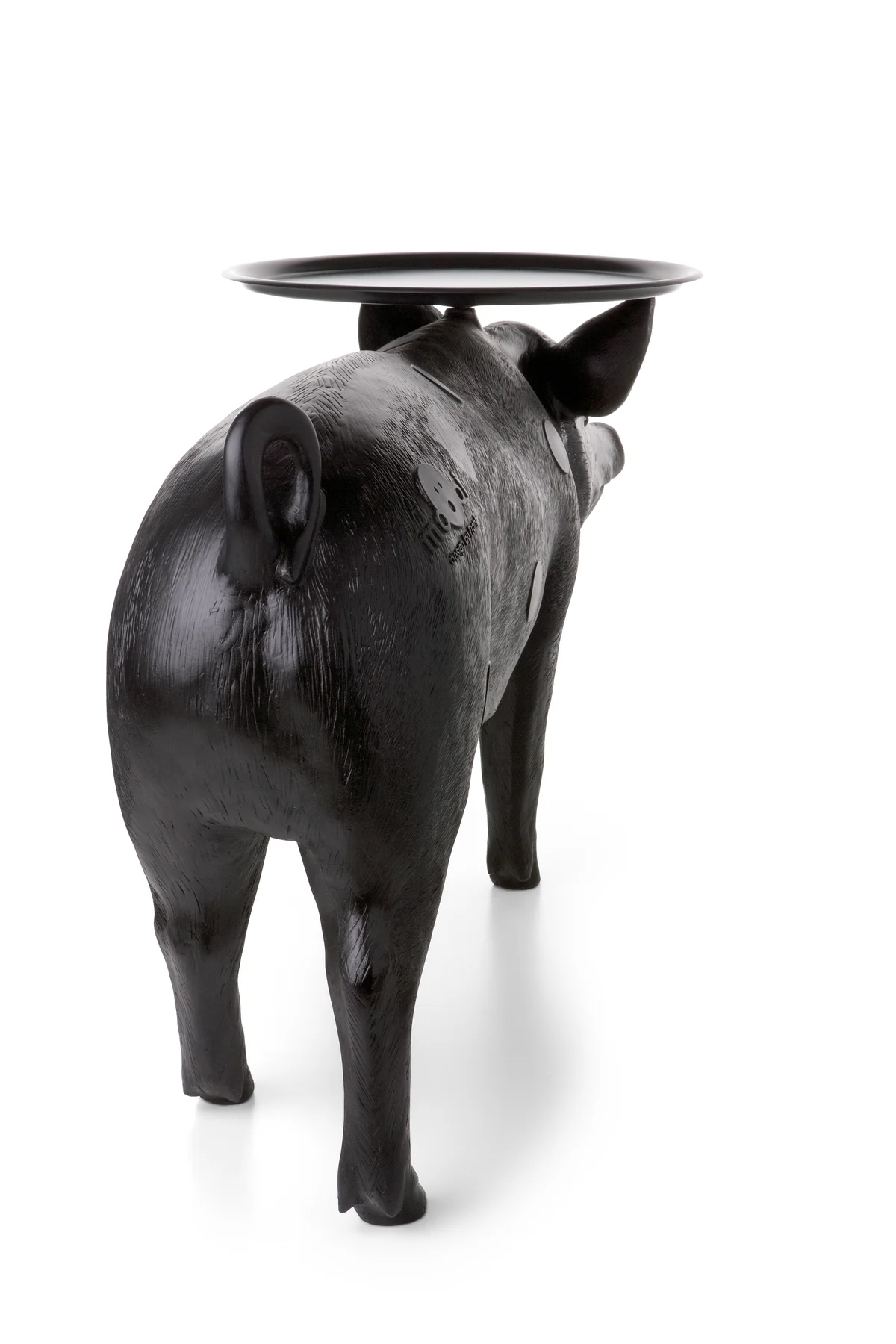 Pig table back view 