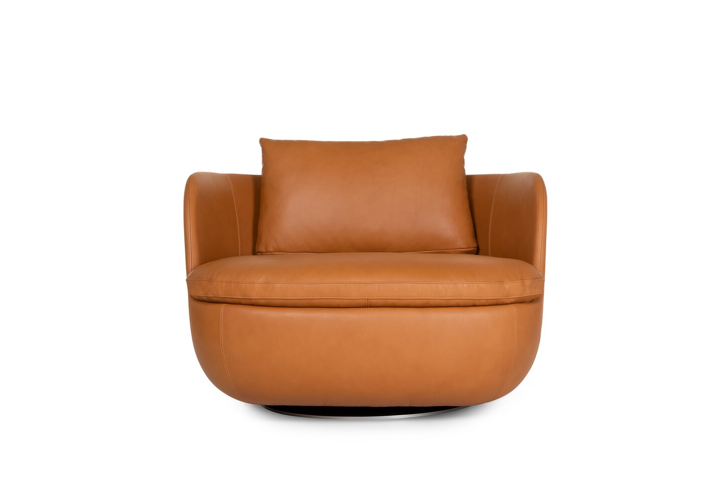 ochre armchair