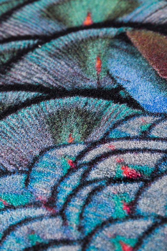 Calligraphy Bird Carpet