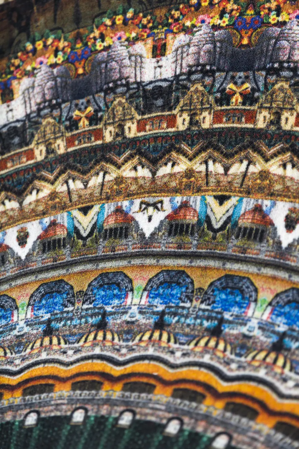 Carpet Urban Mandalas Mexico City detail 10