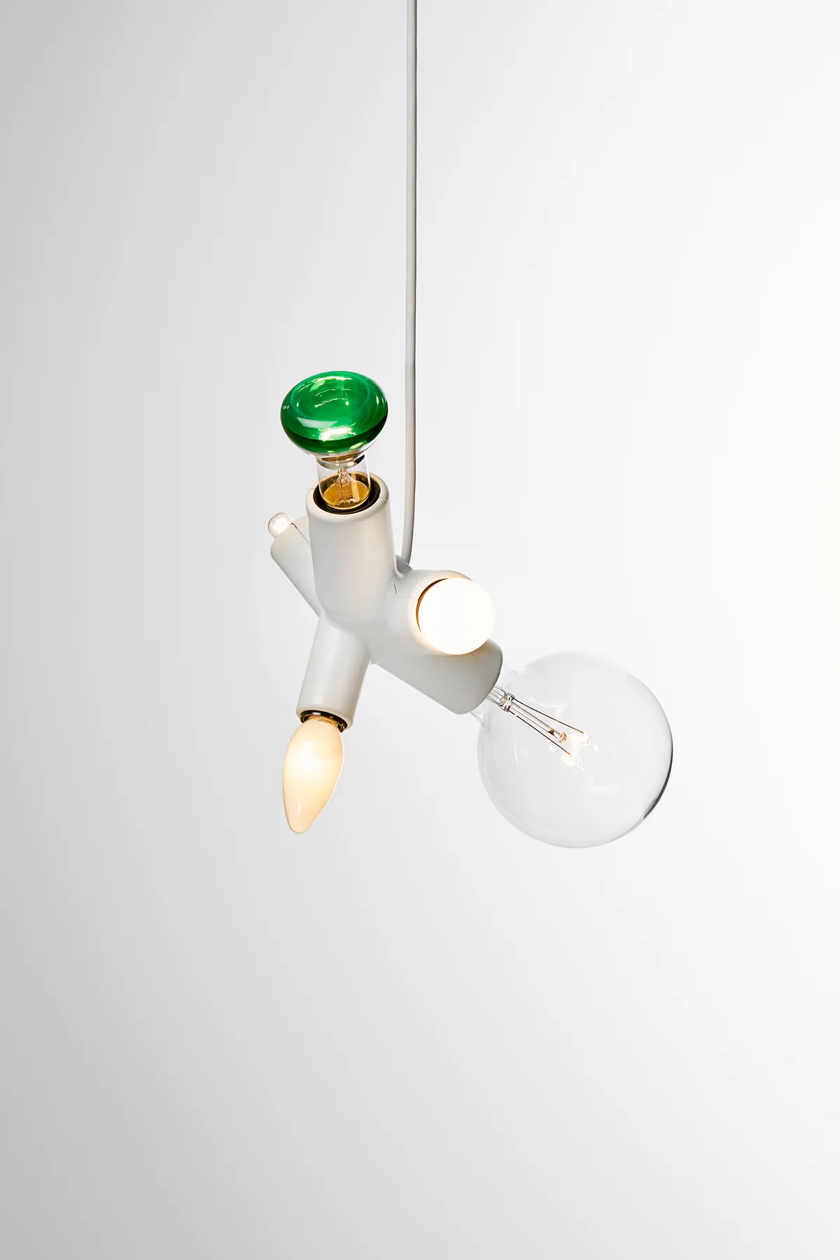 Clusterlamp suspension front view