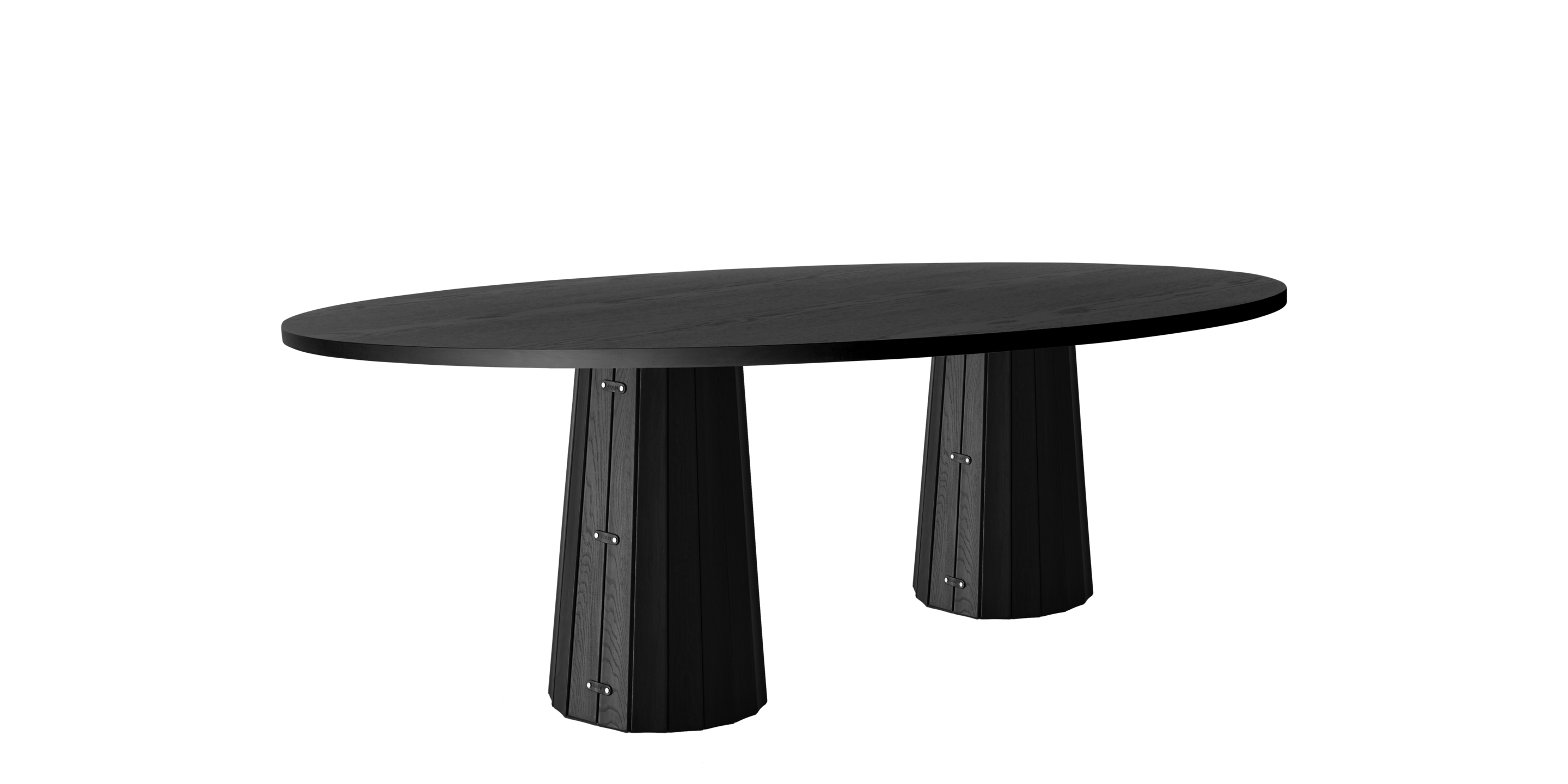 JHY DESIGN Pot Ovale de Table à Feu Ovale avec Verre Double Face