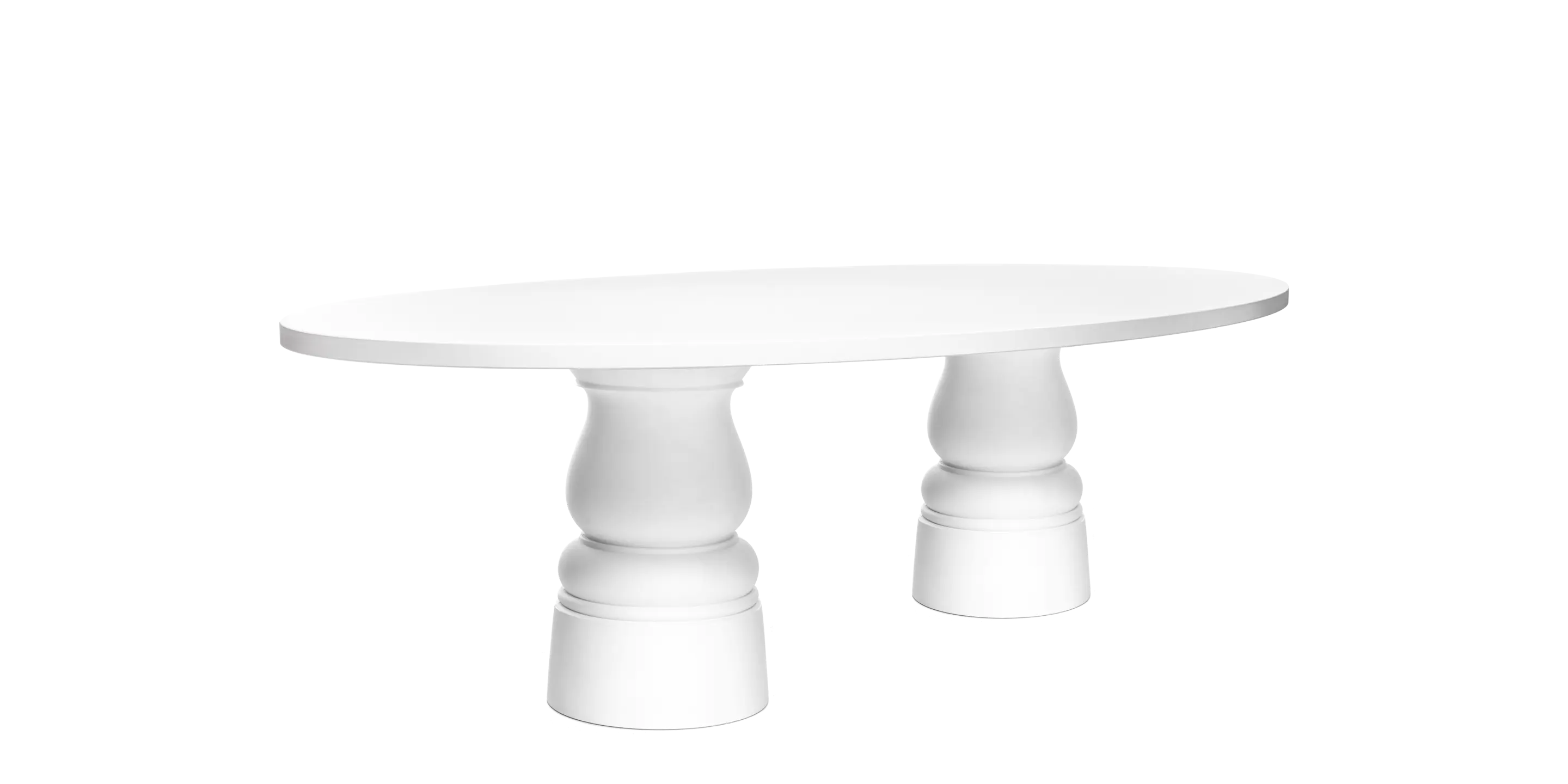 Container Table New Antiques Oval