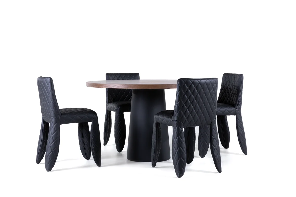 Container Table with Monster Dining Chair set