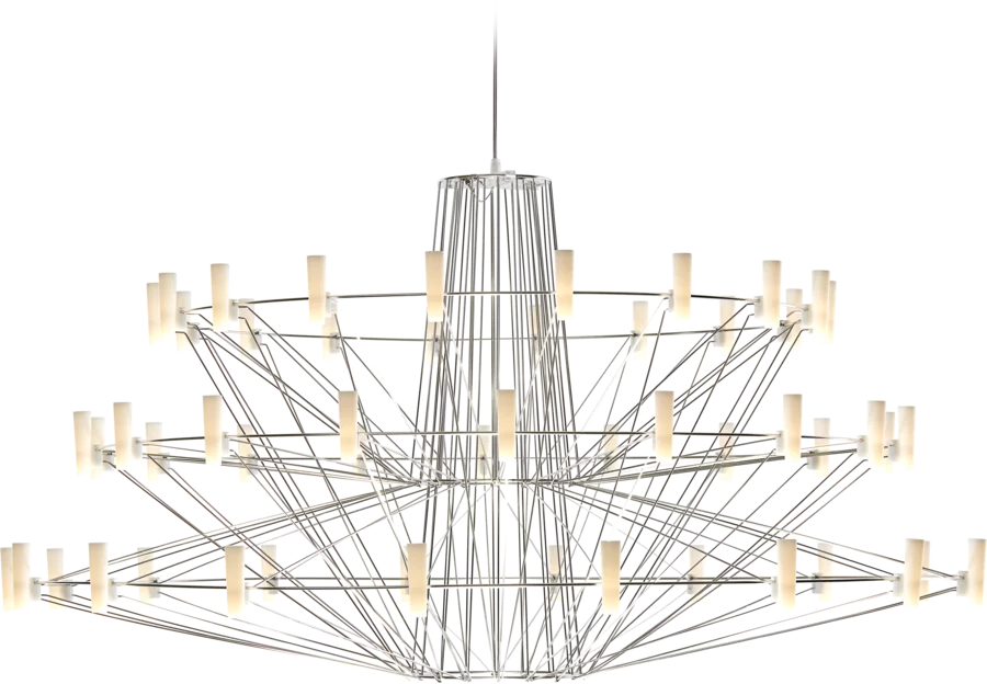 Coppelia Suspended chrome on