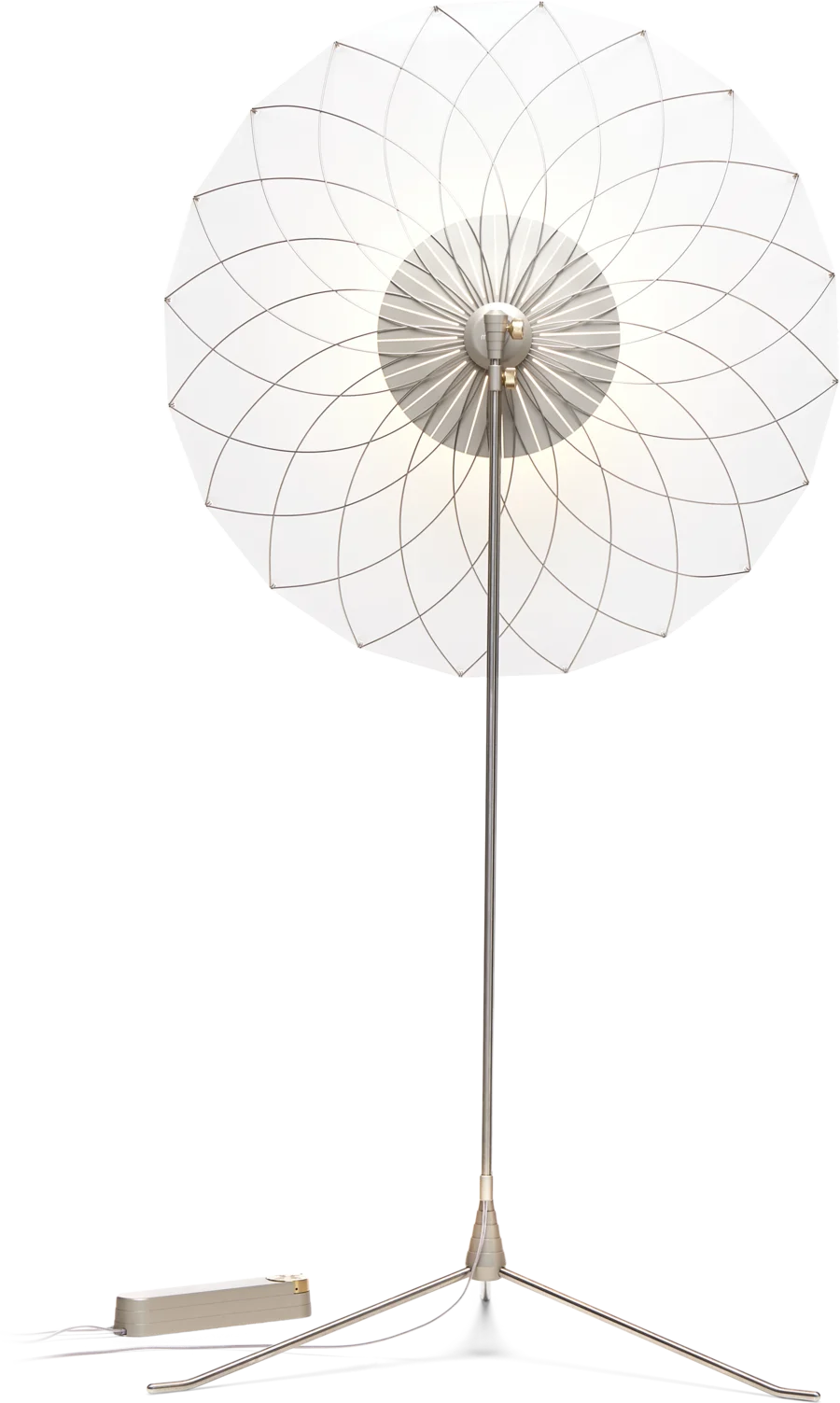 Filigree Floor Lamp light facing forward back side