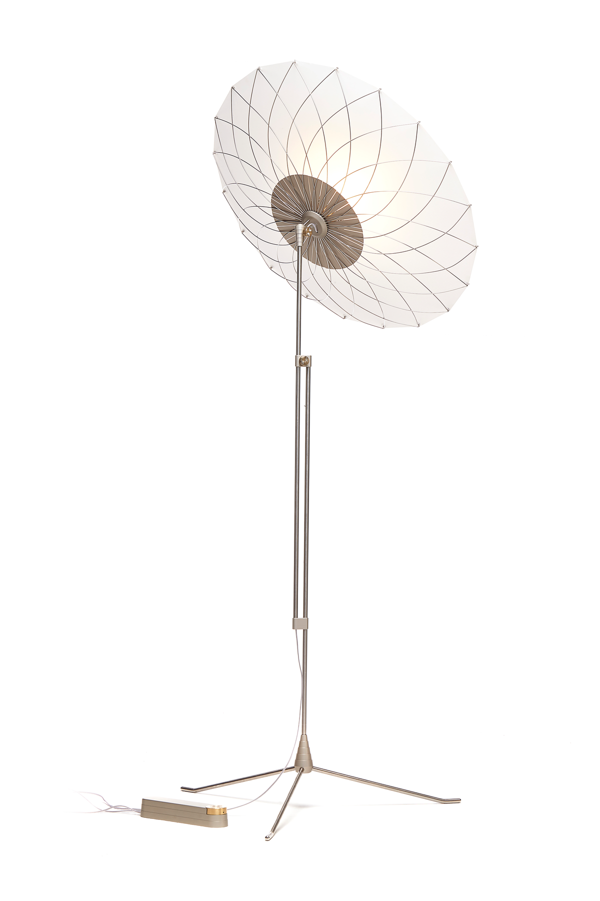 Filigree Floor Lamp light facing up left back view