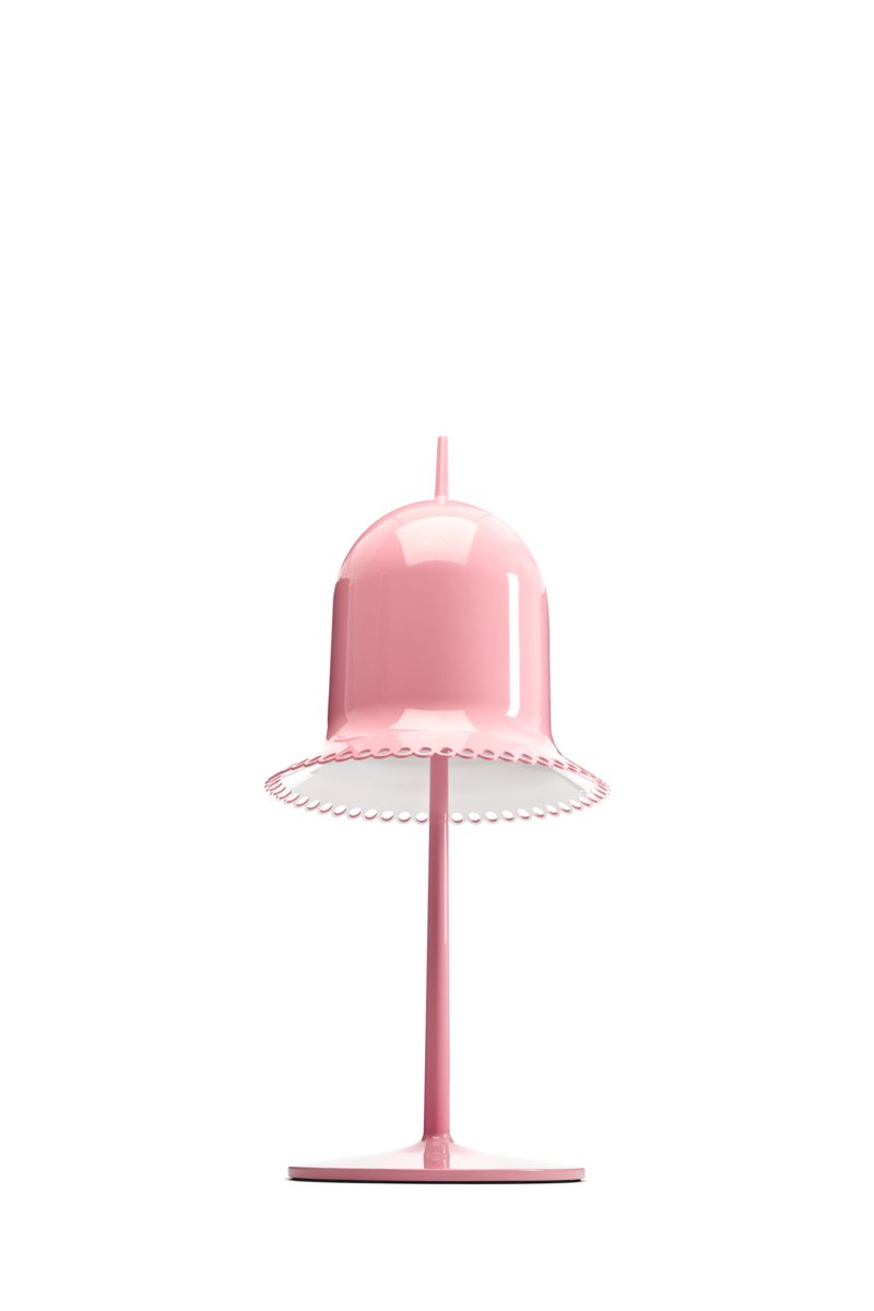 pink table lamp