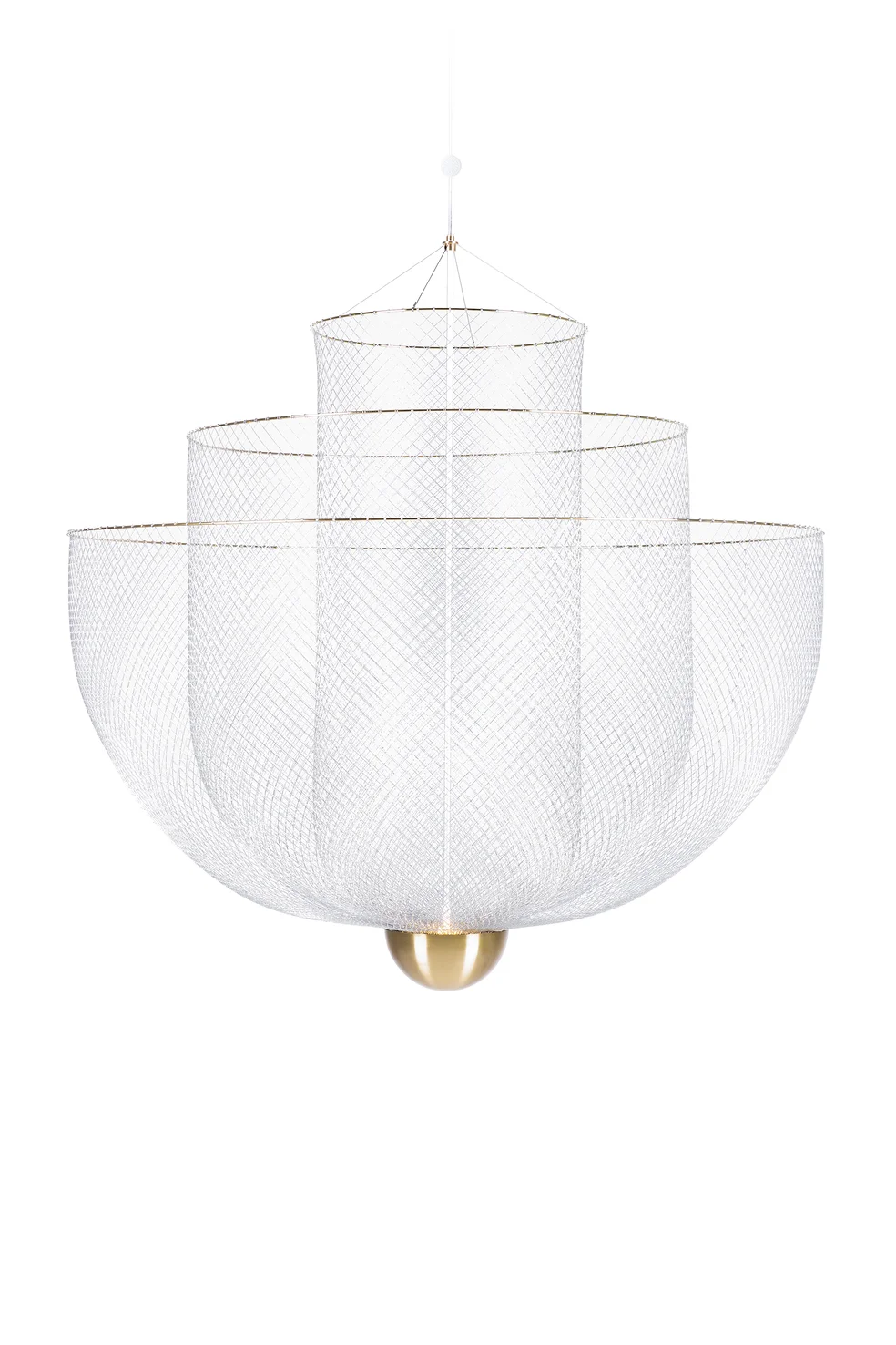 Meshmatics Chandelier suspension light large front view