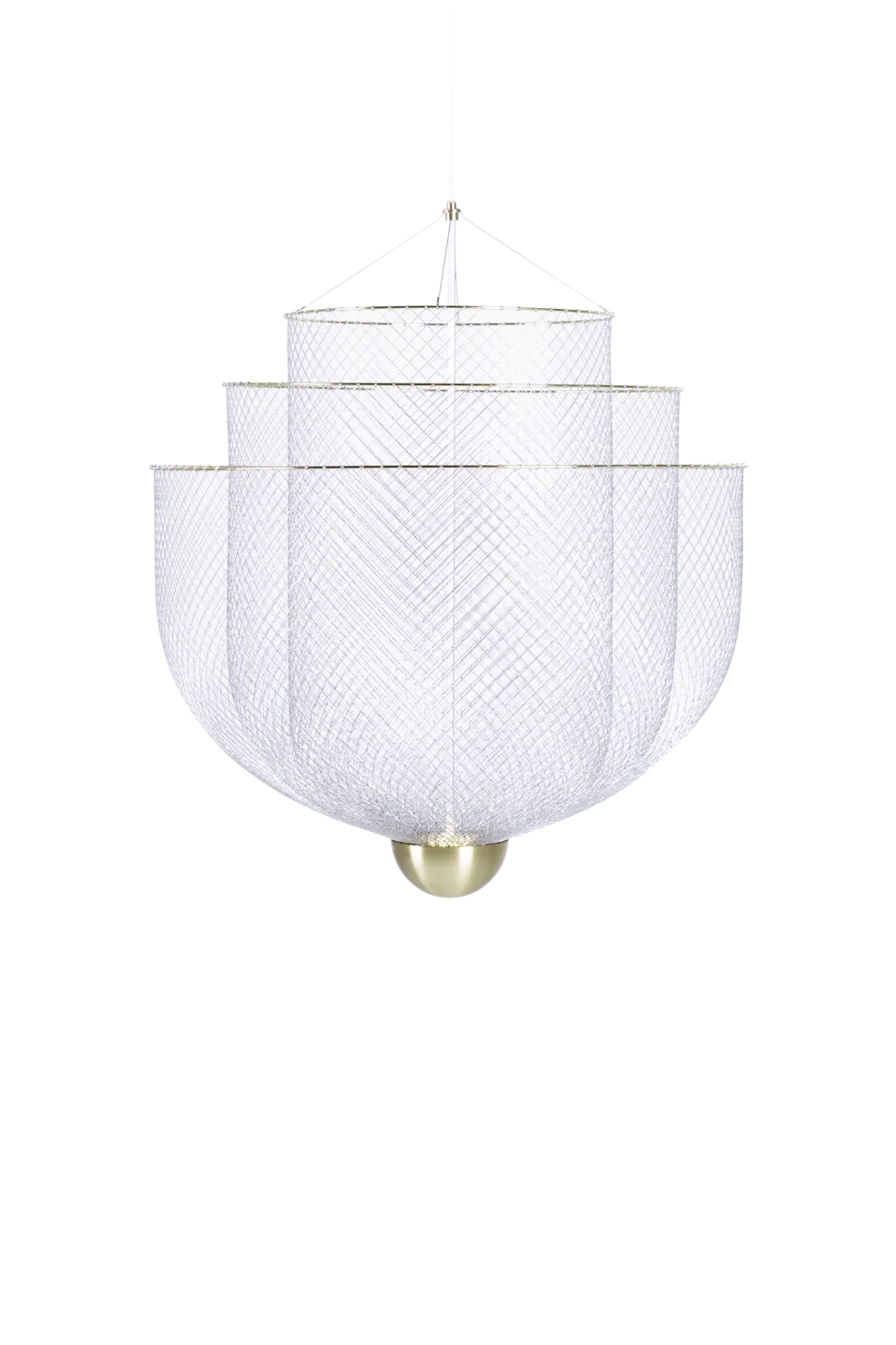 Meshmatics Chandelier Small suspension light front side