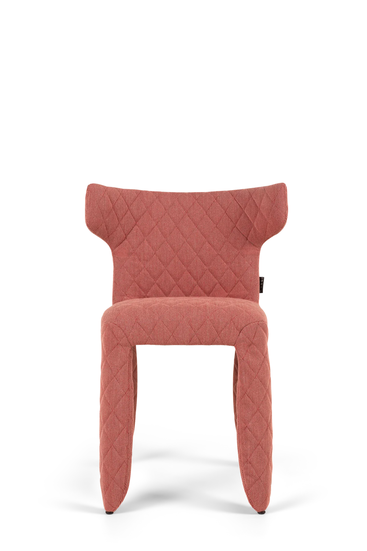 Monster Armchair Steelcut pink front side