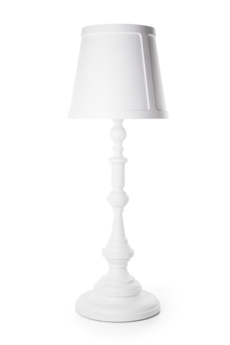 Paper Floor Lamp, Paper Mache Floor Lamp