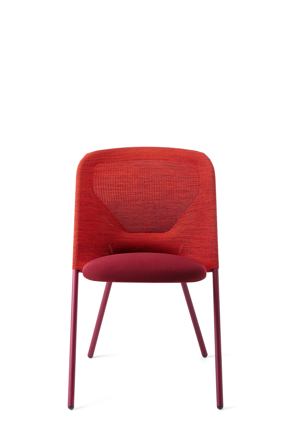Shift Dining Chair Bright Red front side