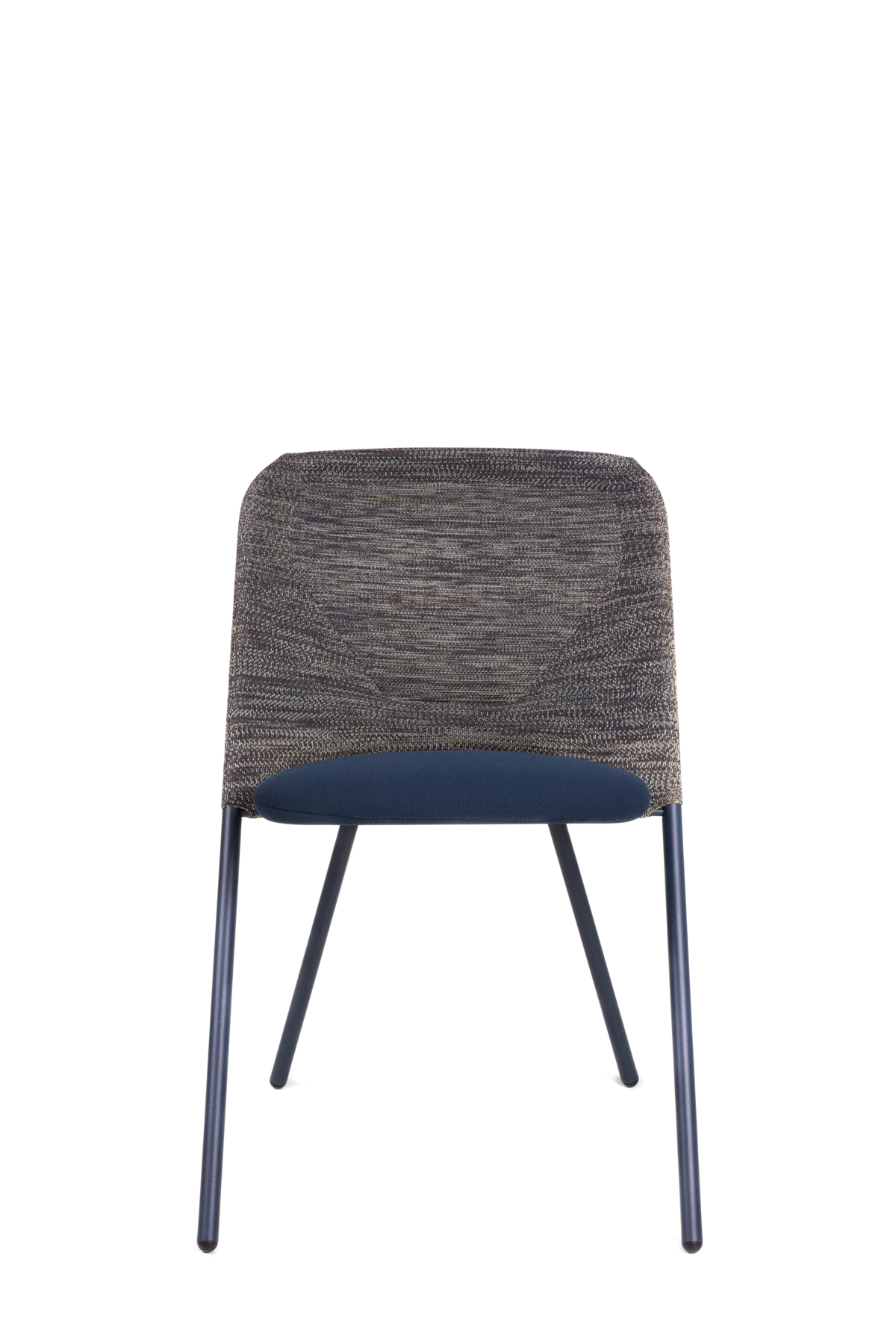 Shift Dining Chair Blue Grey front side