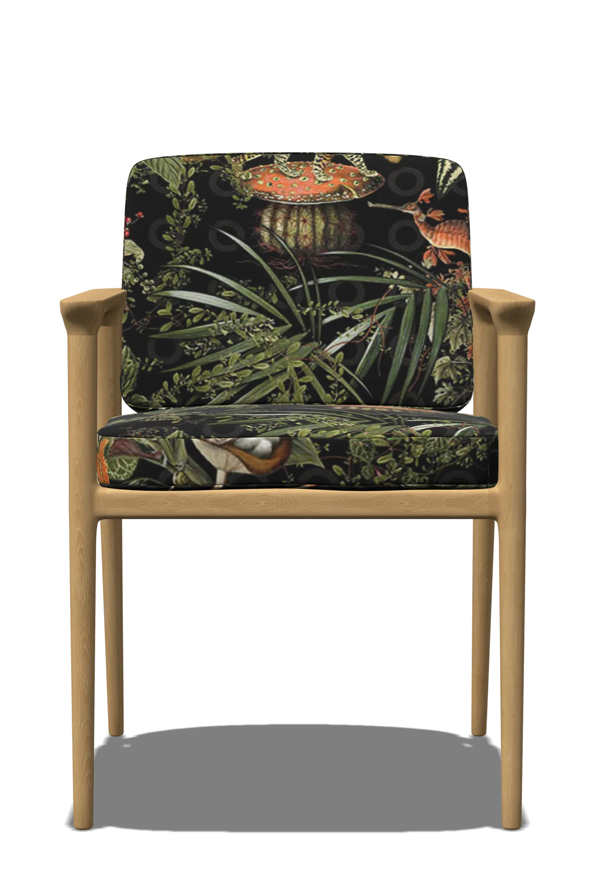 Zio Dining Chair multicolour front view