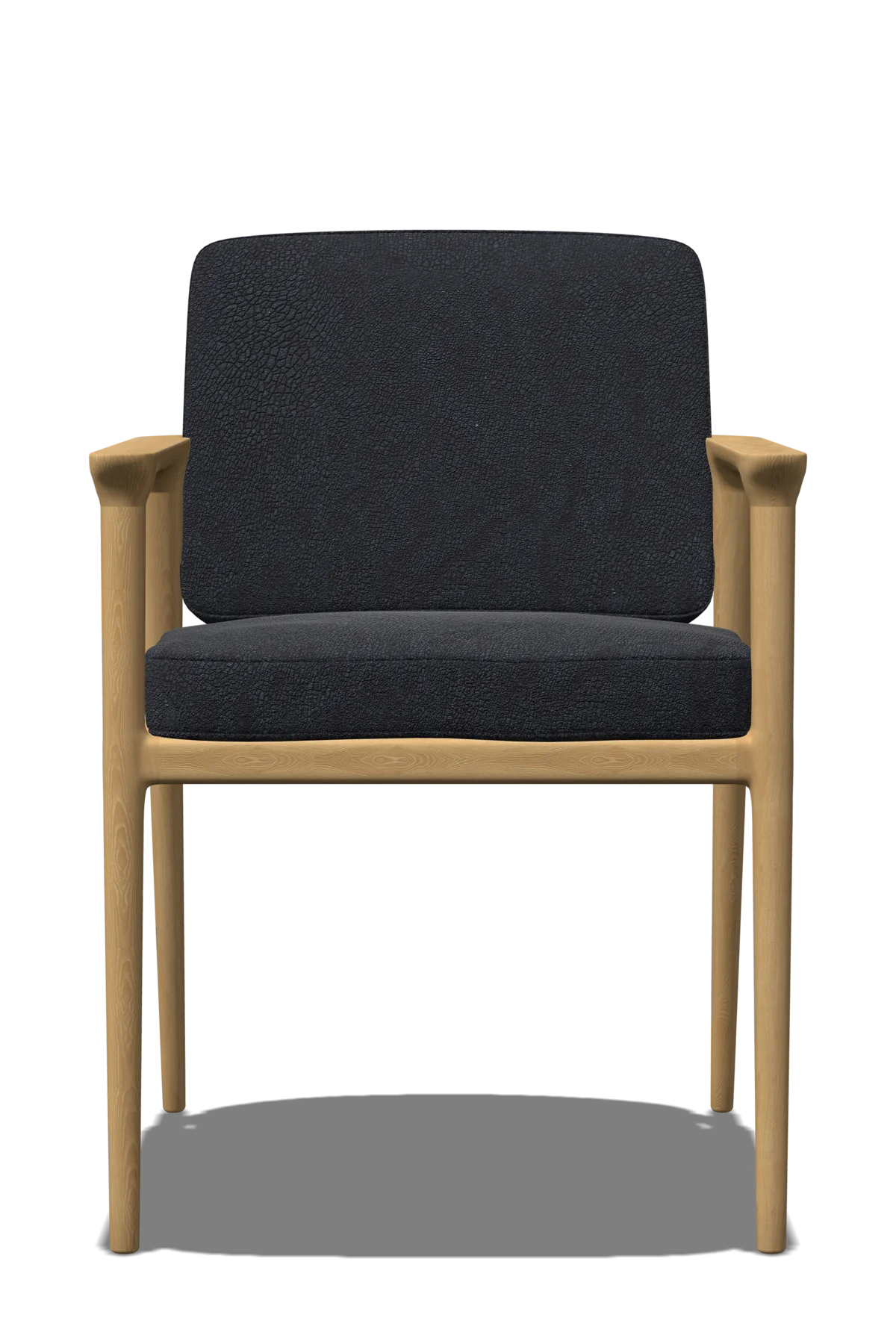 Zio Dining Chair black front view