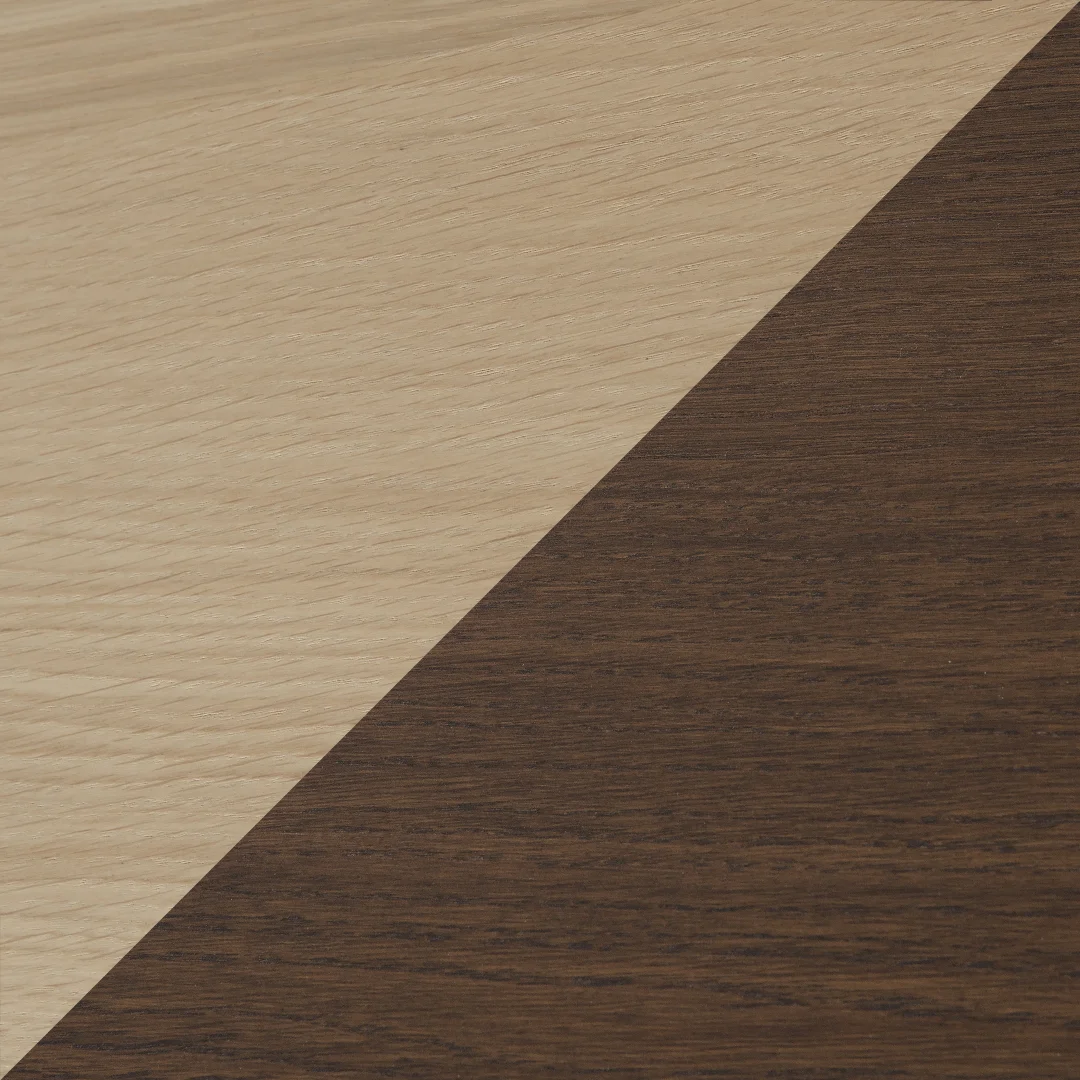 Double sample wood oak cinnamon and white wash