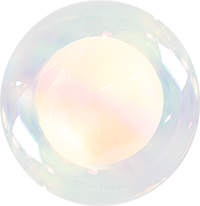 Hubble Bubble lamp single bubble